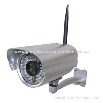 Waterproof Bullet Camera with IR LEDs, Supports Two-way Audio, ONVIF, WPS, Two-way Audio